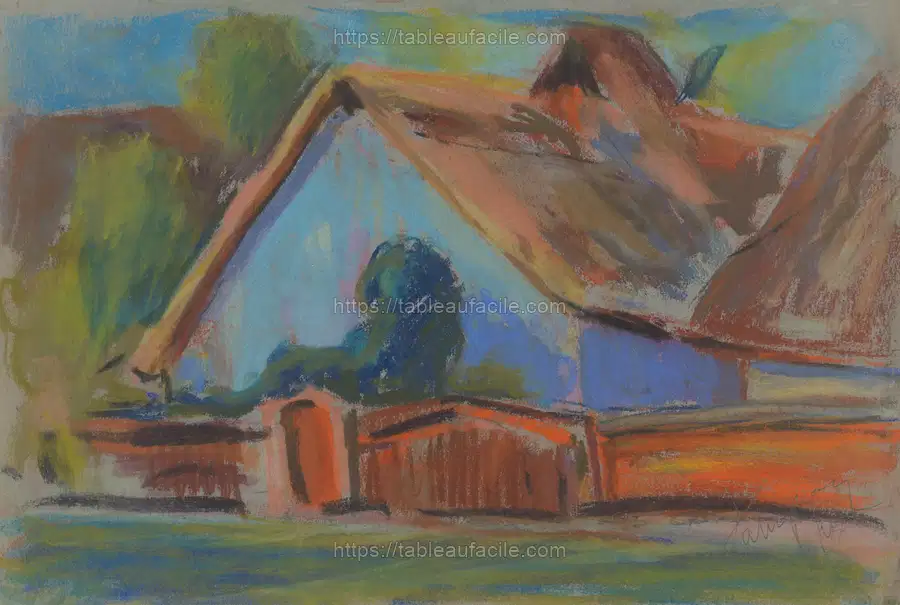 Blue village cottage by Zolo Palugyay apercu