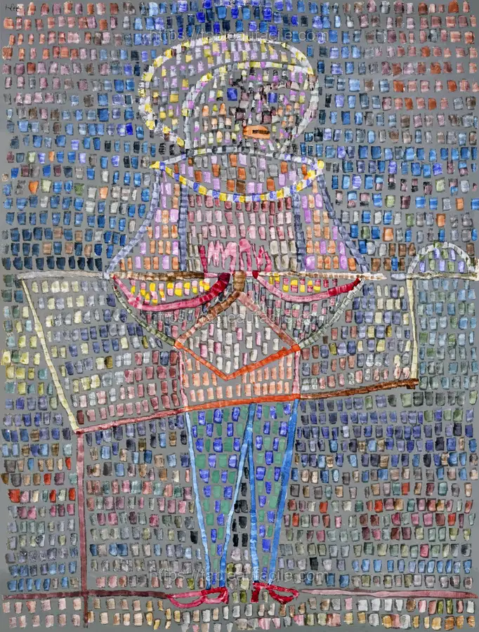 Boy in Fancy Dress (1931) by Paul Klee apercu
