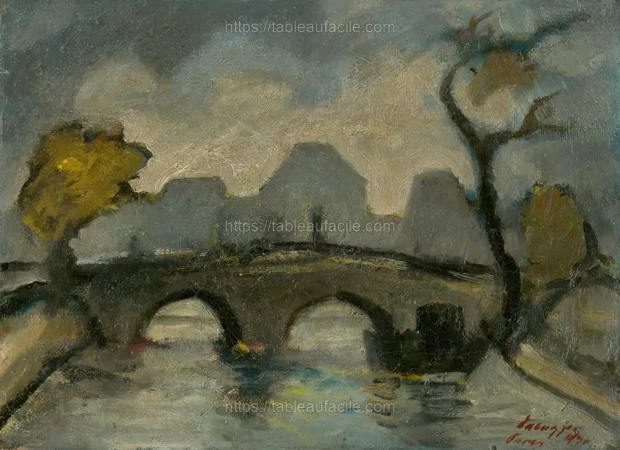 Bridge in paris  pont marie by Zolo Palugyay apercu