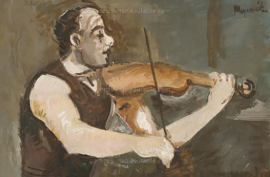 Bullock (gypsy fiddler on the back) by Cyprián Majerník apercu