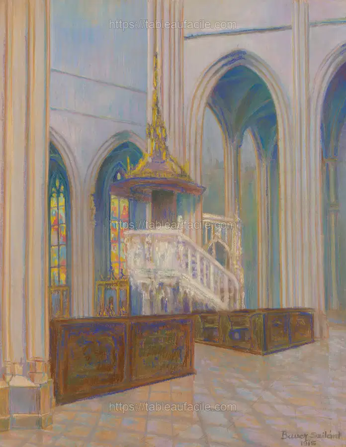 Cathedral by Konštantín Bauer apercu