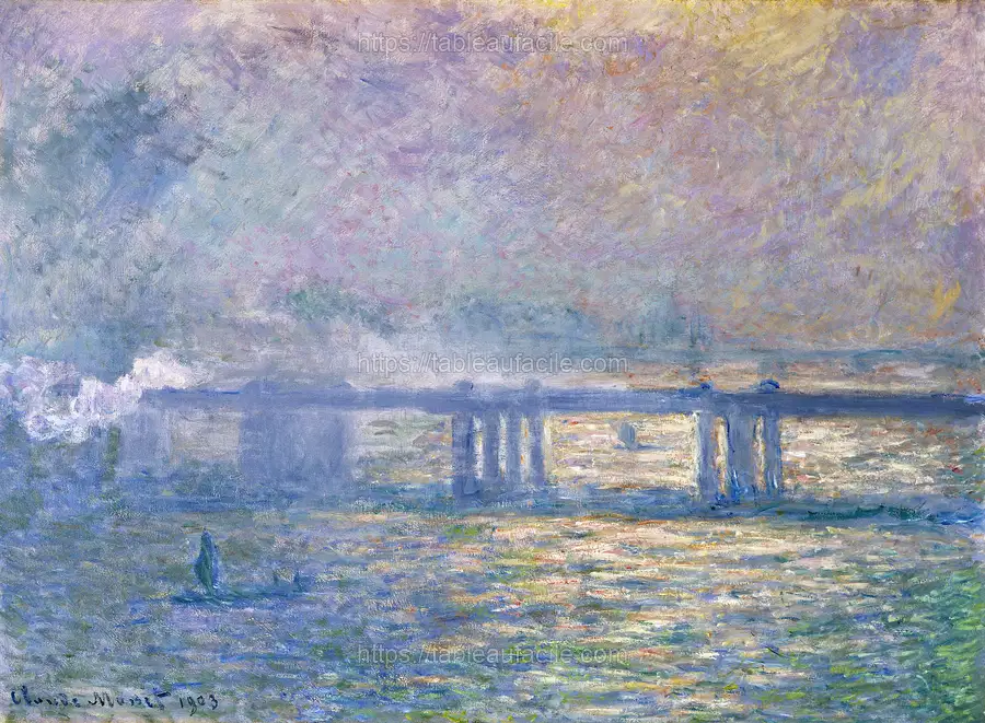 Claude Monet_s Charing Cross Bridge (1903) apercu