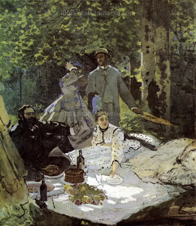 Claude Monet_s Luncheon on the Grass apercu