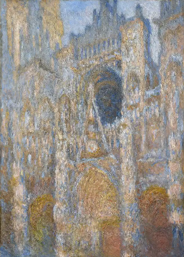 Claude Monet_s Rouen Cathedral, the Façade in Sunlight apercu