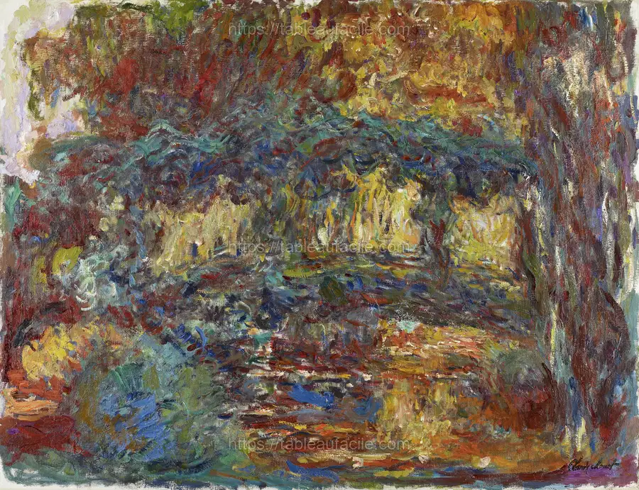 Claude Monet_s The Japanese Footbridge apercu