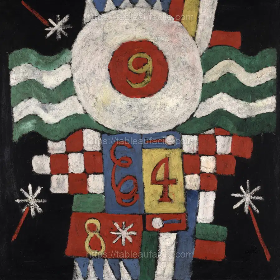 Collection of Numbers, Designs and Letters Seen by Me at the Beginning of the War in Berlin apercu