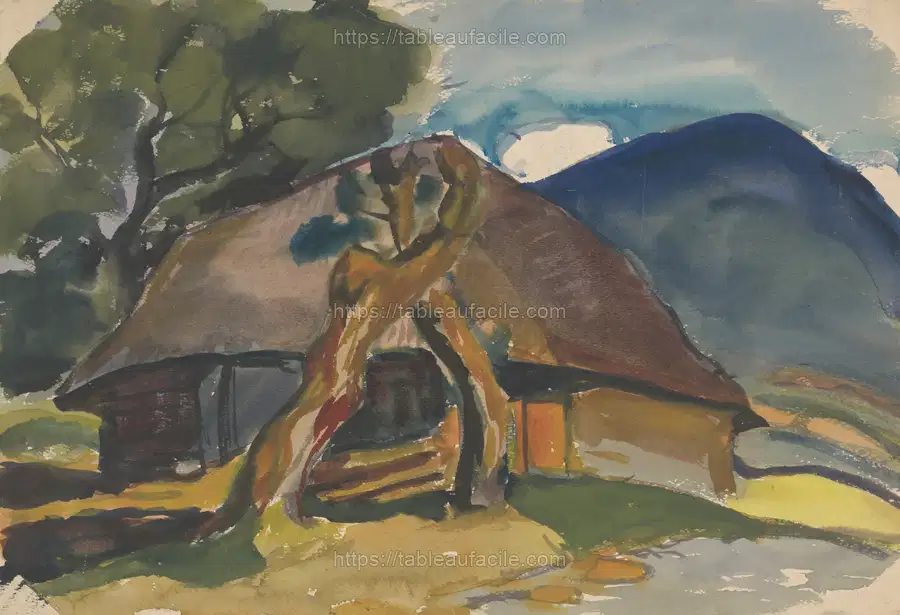 Cottage below the mountains by Zolo Palugyay apercu