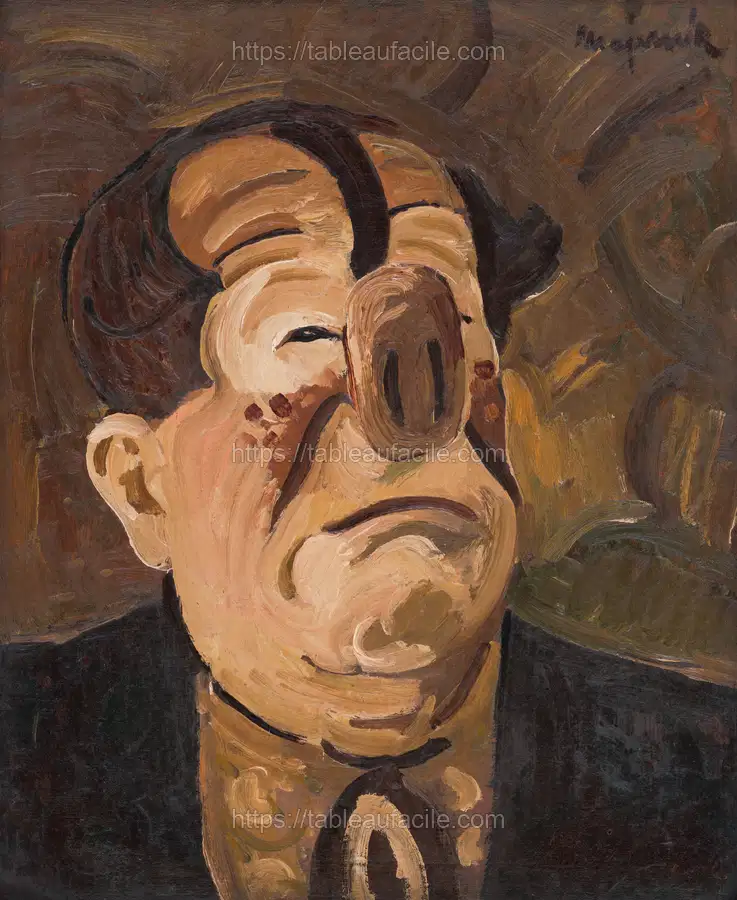 Crying clown by Cyprián Majerník apercu
