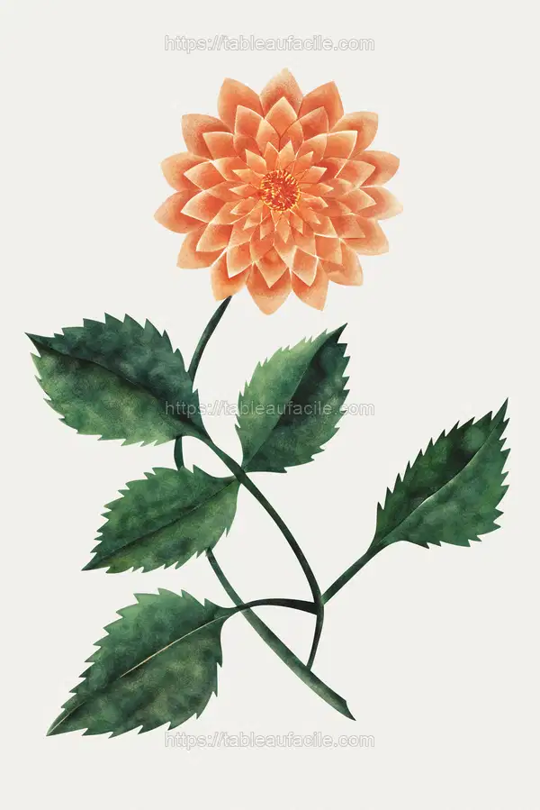 Dahlia by Mary Altha Nims apercu