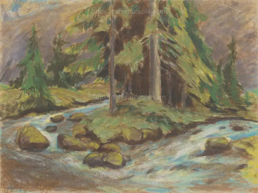Demänovský brook by Zolo Palugyay apercu