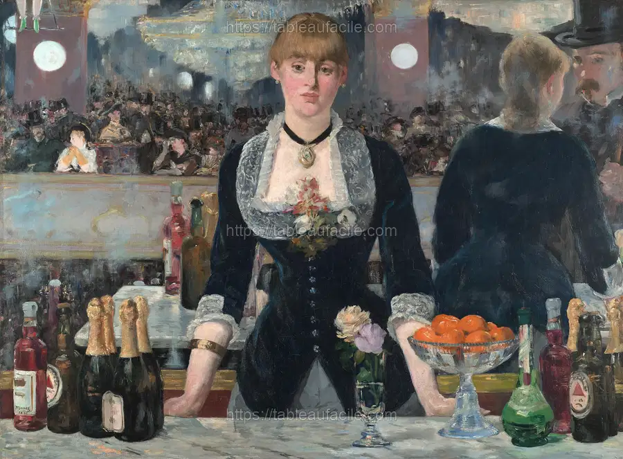 Edouard Manet_s A Bar at the Folies-Bergère (1882) apercu