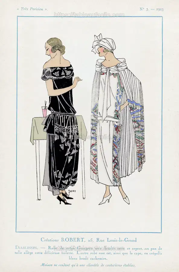 Fashion plates (1923)  Très Parisien apercu