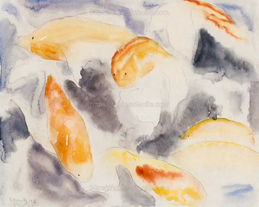 Fish Series, No. 4 (1916) Charles Demuth apercu