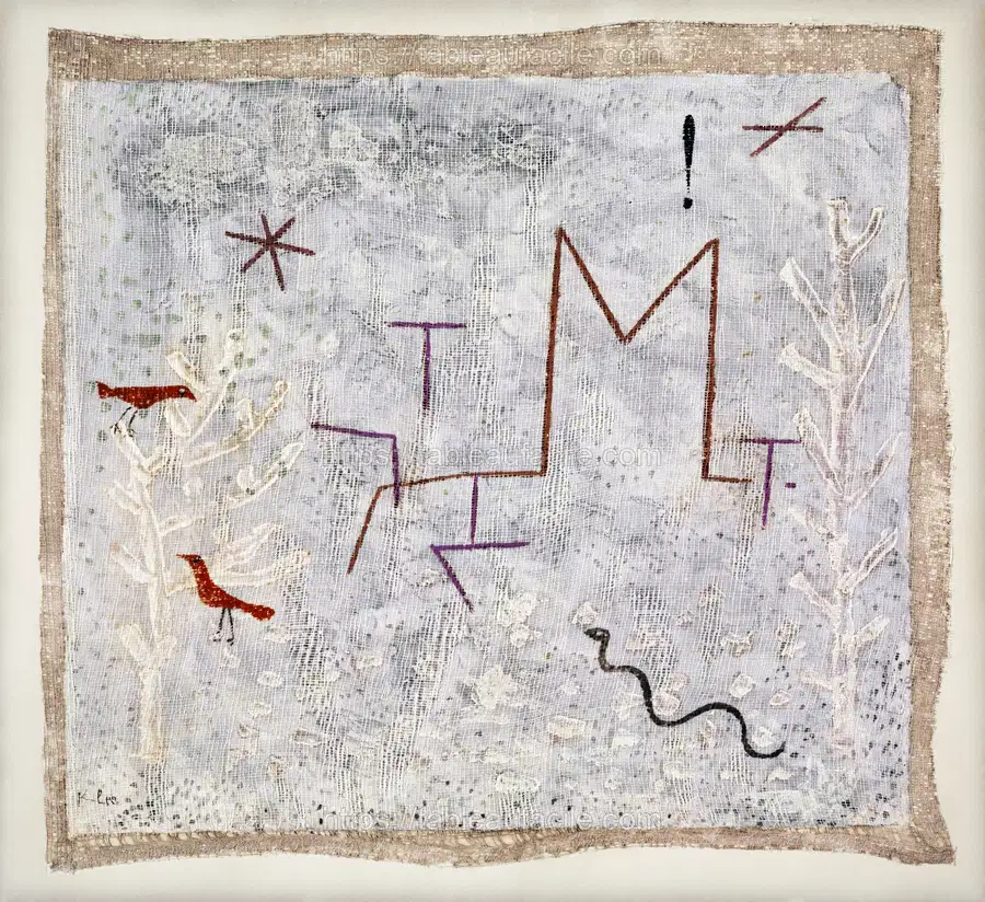 Garden gate K (1932) Paul Klee apercu