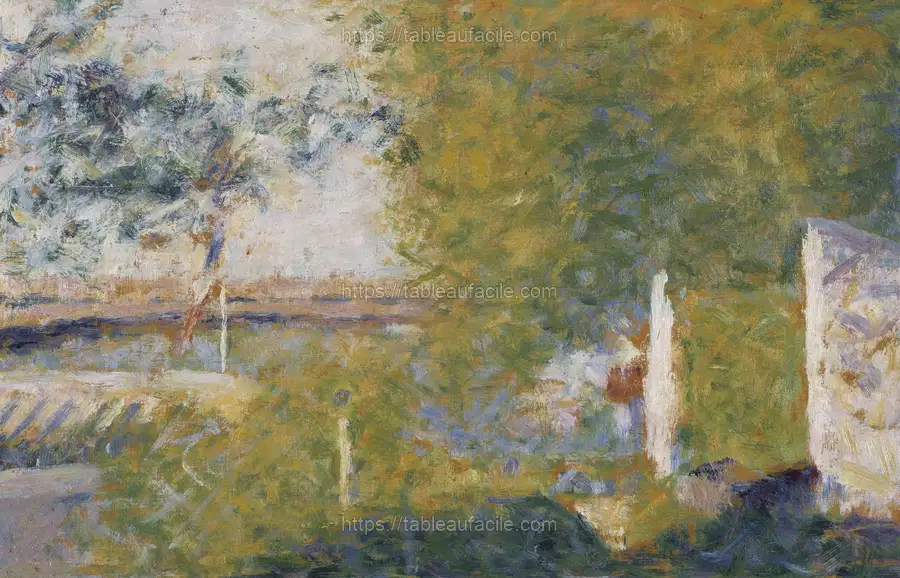Georges Seurat_s The Bridge at Bineau apercu
