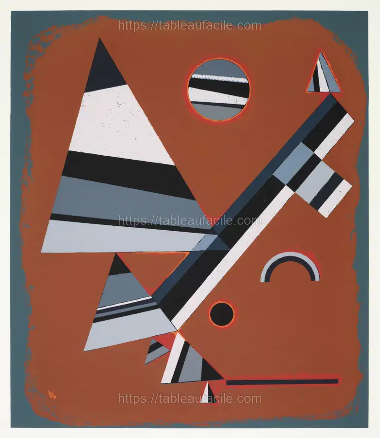 Gris (1931) by Wassily Kandinsky apercu