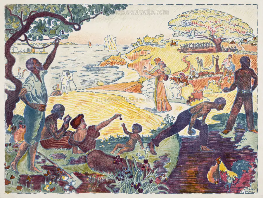 Harmonious Times (ca. 1895–1896)  Paul Signac apercu