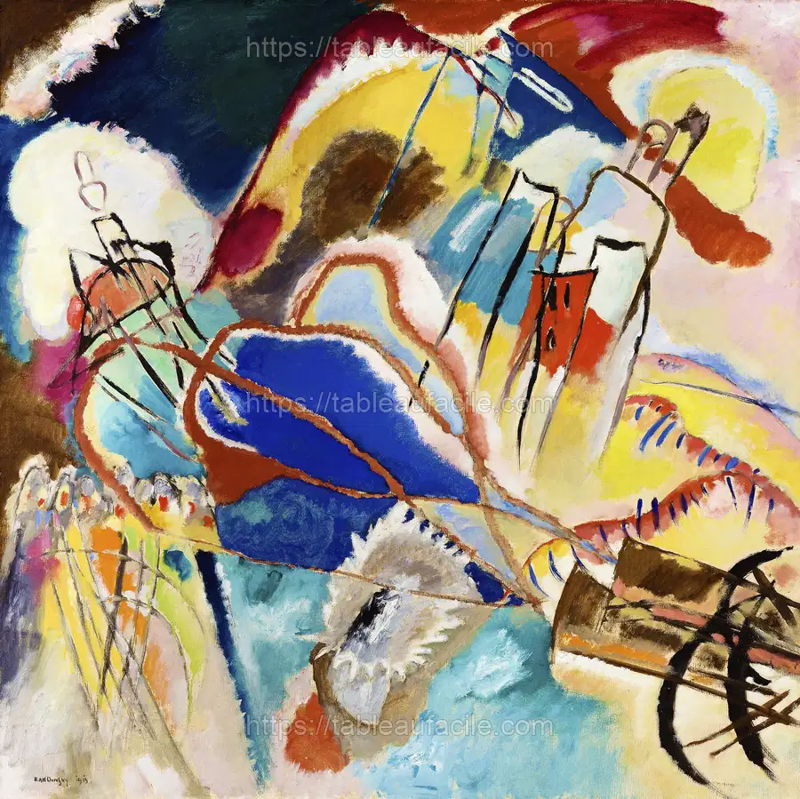 Improvisation No. 30 (1913) Wassily Kandinsky apercu