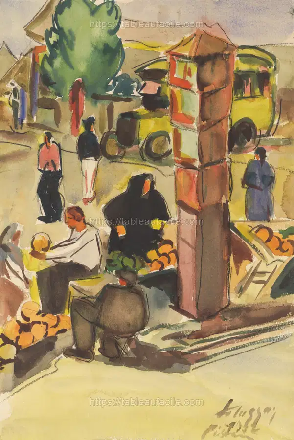 In a market by Zolo Palugyay apercu