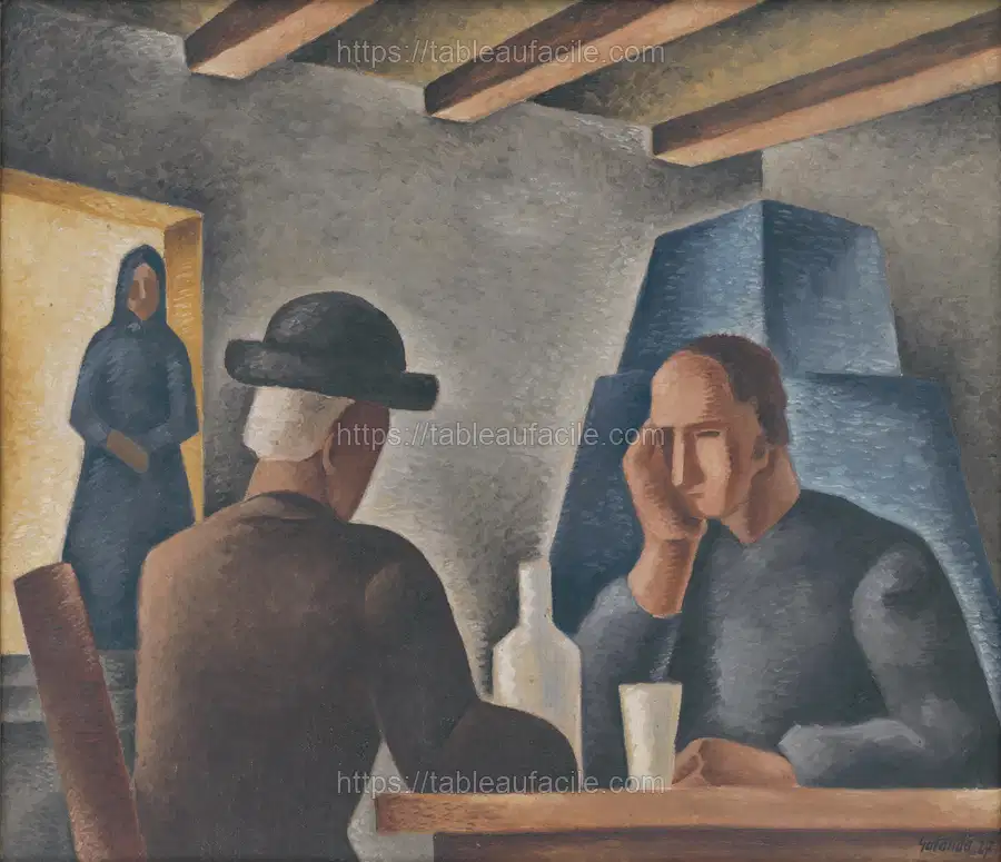 In an inn by Mikuláš Galanda apercu