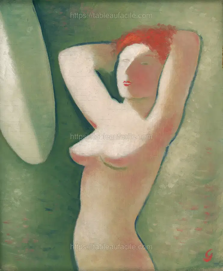 In front of the mirror by Mikuláš Galanda apercu