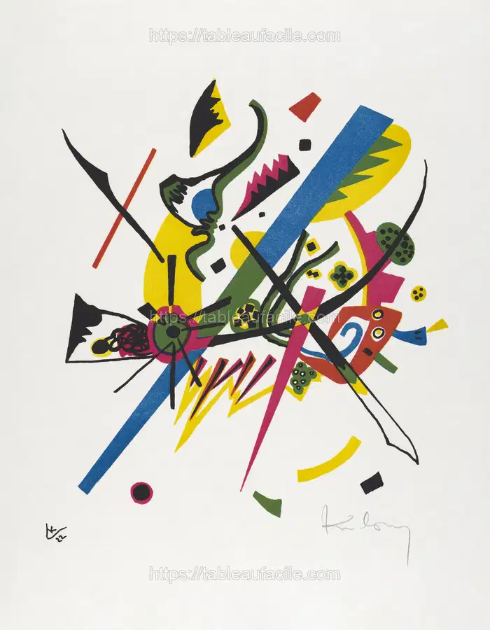 Kleine Welten I (Small Worlds I) (1922) Wassily Kandinsky apercu