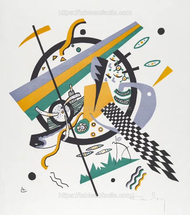 Kleine Welten IV (Small Worlds IV) (1922)by Wassily Kandinsky apercu