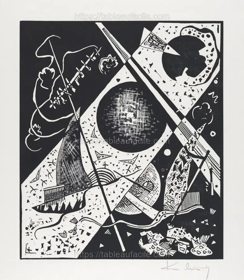 Kleine Welten VI (Small Worlds VI) (1922)Wassily Kandinsky apercu