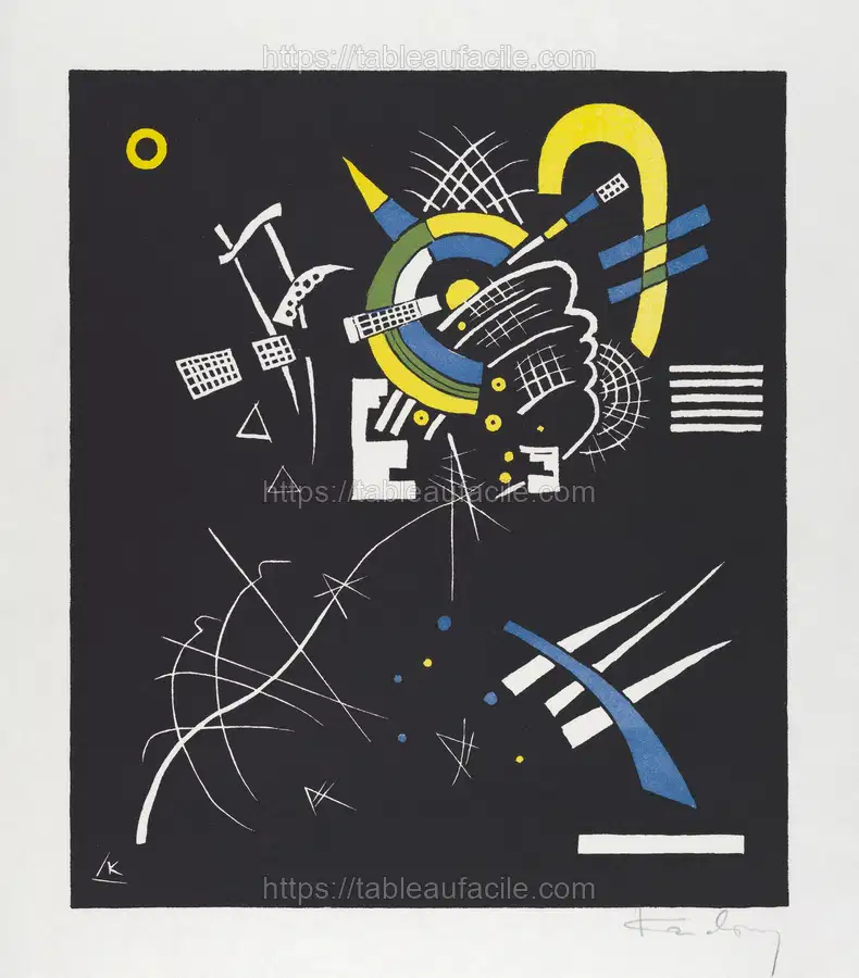 Kleine Welten VII (Small Worlds VII) (1922)Wassily Kandinsky apercu