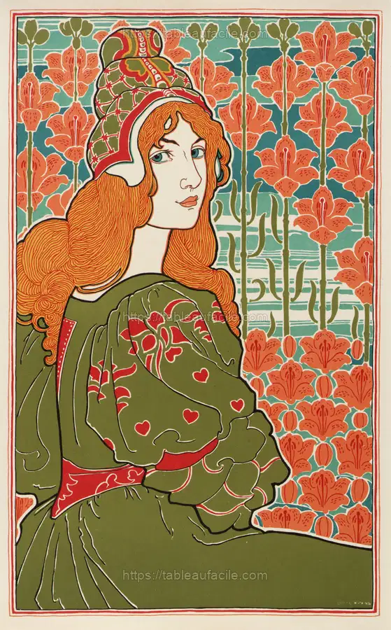 L_Estampe Moderne Jane (1897) by Louis Rhead. apercu