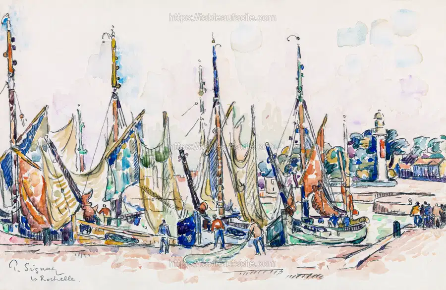La Rochelle (ca. 1911) Paul Signac apercu