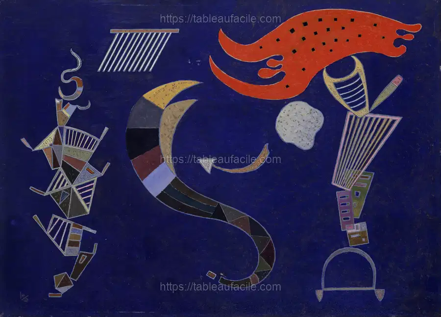 La flèche (1943) Wassily Kandinsky apercu