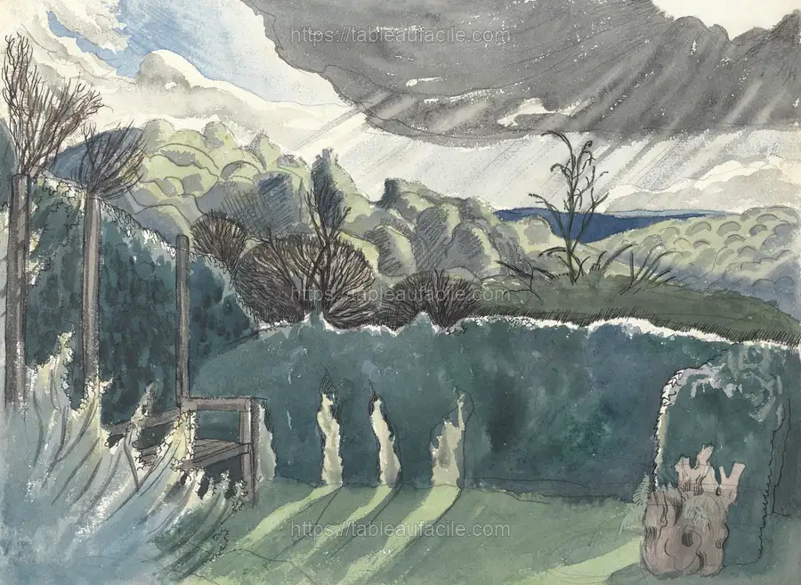 Landscape by Paul Nash apercu