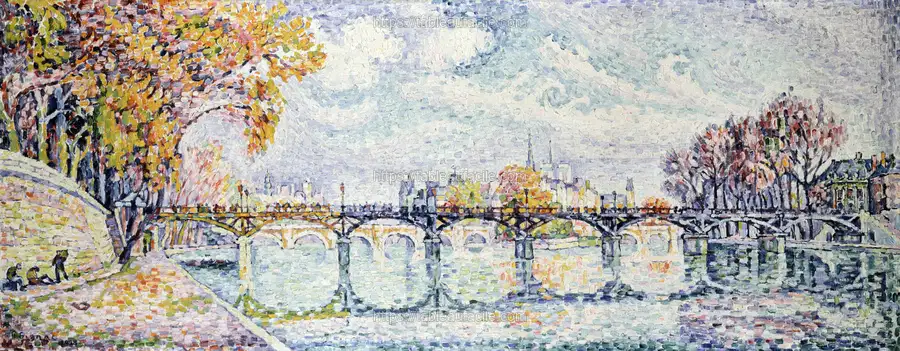 Le pont des Arts (1928) Paul Signac apercu