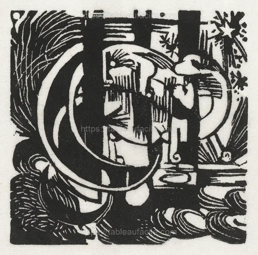 Lizards (1912) Franz Marc apercu