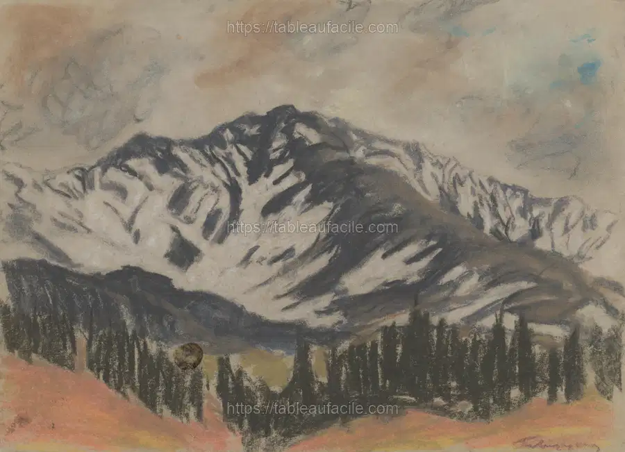 Motif from the high tatras by Zolo Palugyay apercu
