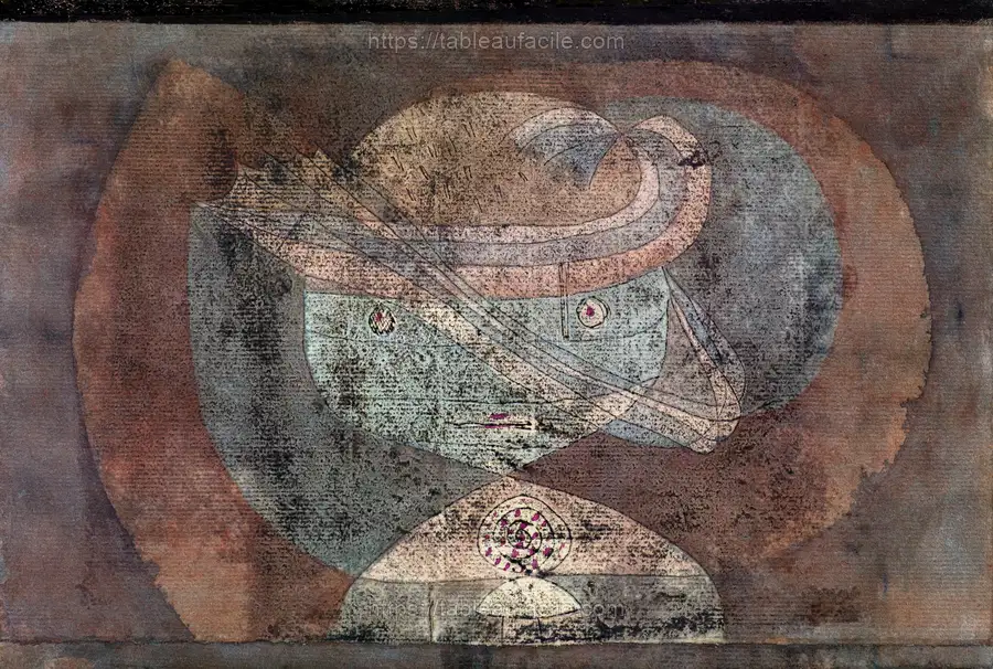 Movement around a Child (1928) painting in high resolution by Paul Klee apercu