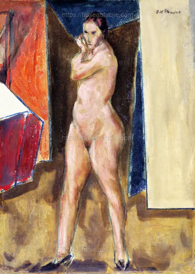 Nude (1927–1928) by Alfred H. Maurer. apercu