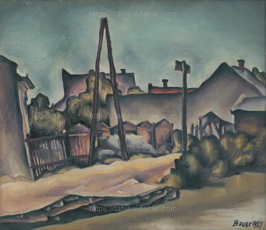 On the outskirts of košice by Konštantín Bauer 1a apercu