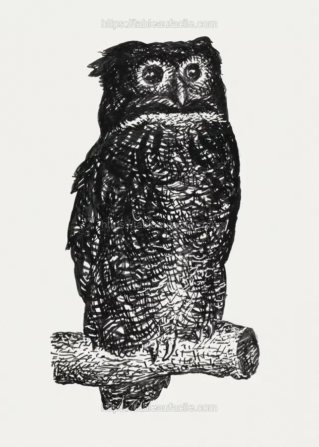 Owl (ca. 1891–1941) Leo Gestel apercu