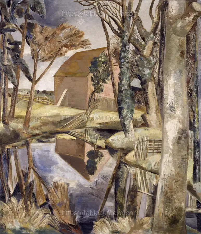 Oxenbridge Pond (1927-28) Paul Nash apercu
