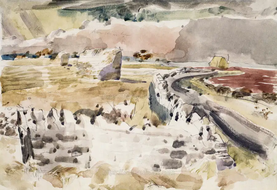 Oxfordshire Landscape (1944)  Paul Nash apercu