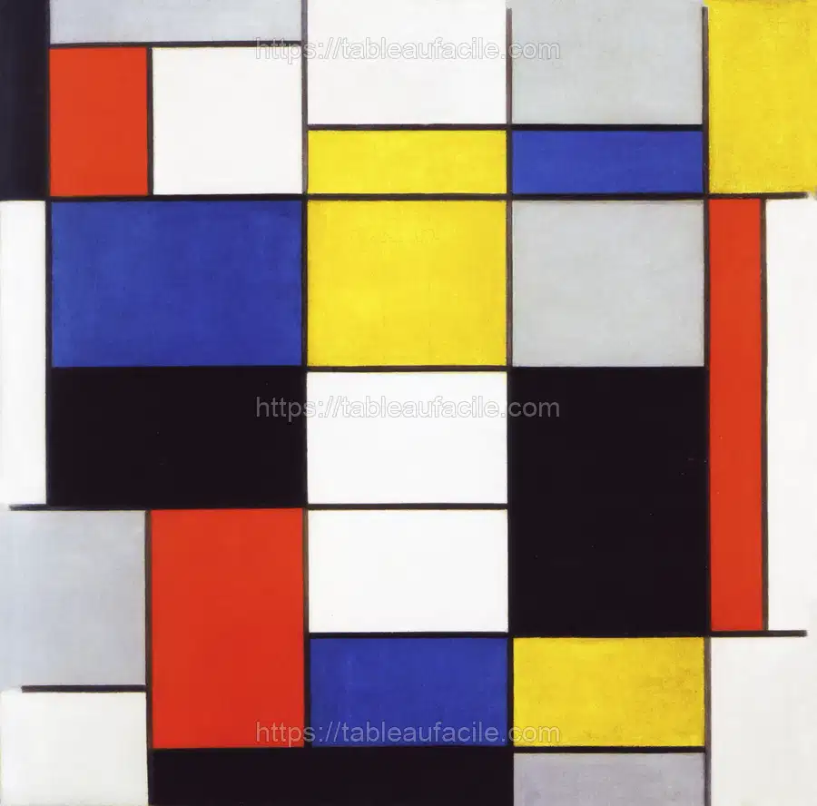 Piet Mondrian_s Composition A (1920) apercu