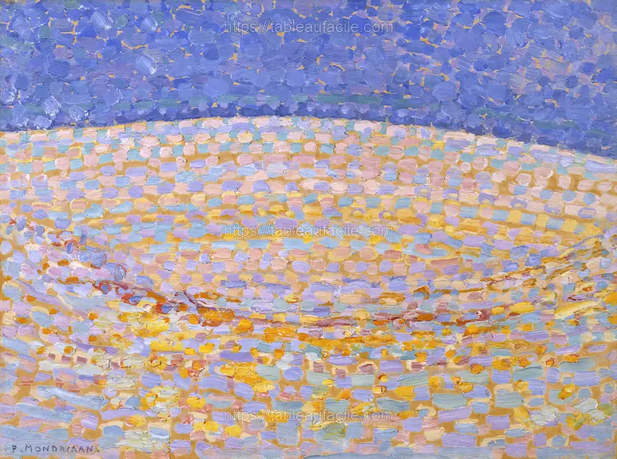 Piet Mondrian_s Dune III (1909) apercu