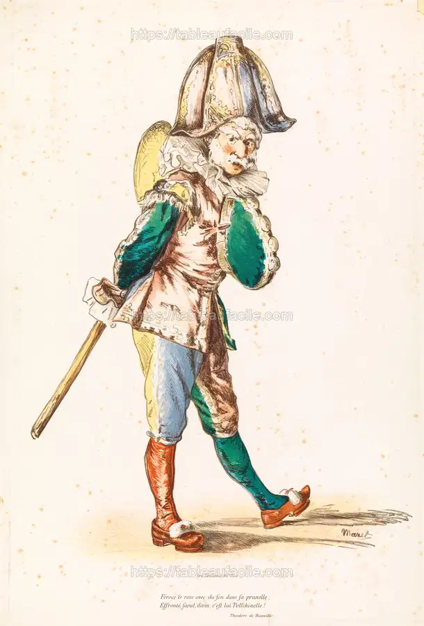 Polychinella by Édouard Manet apercu