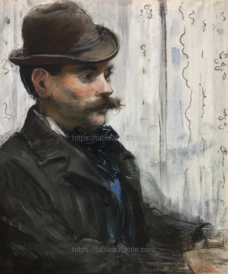 Portrait of Alphonse Maureau (1878–79)  Édouard Manet apercu