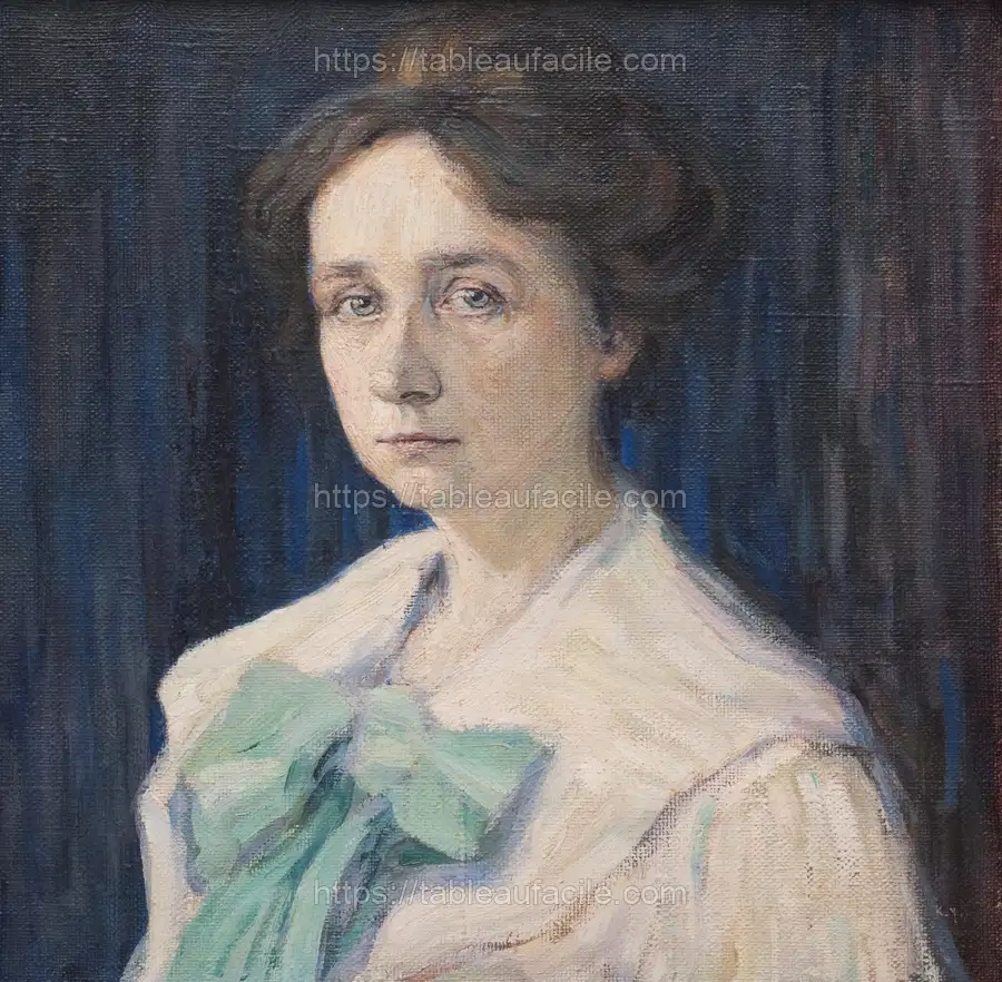 Portrait of Gabriele Münter apercu