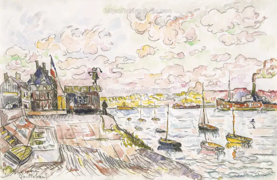 Quilleboeuf (ca.1928) Paul Signac apercu