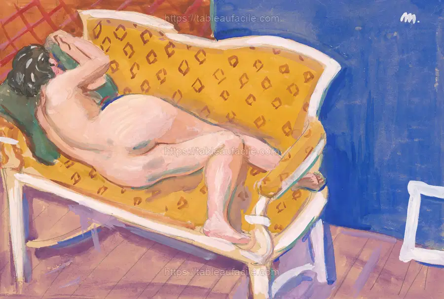 Reclining nude by Cyprián Majerník 1 apercu