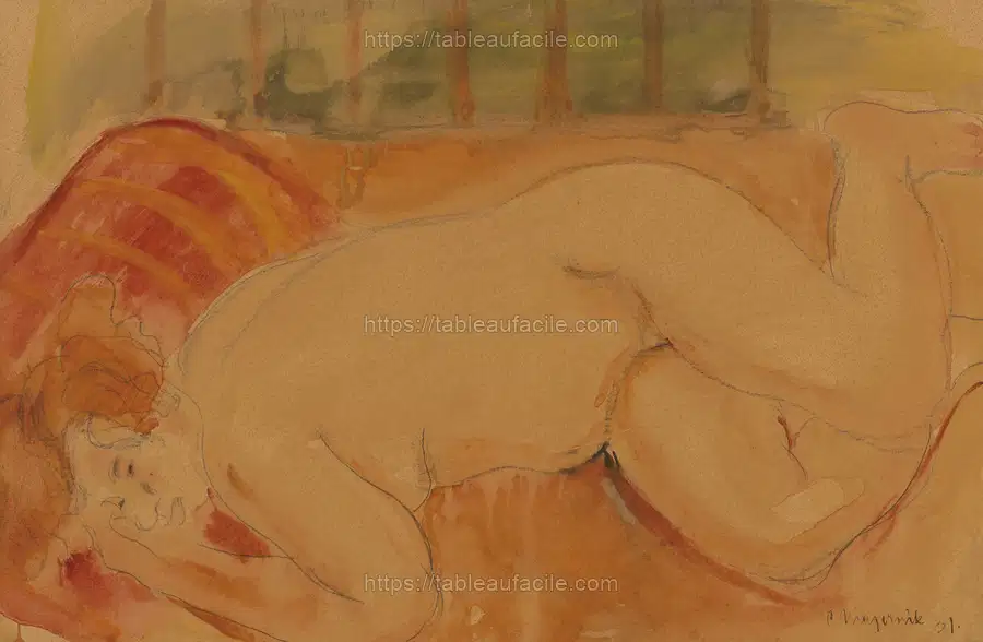 Reclining nude by Cyprián Majerník 1a apercu